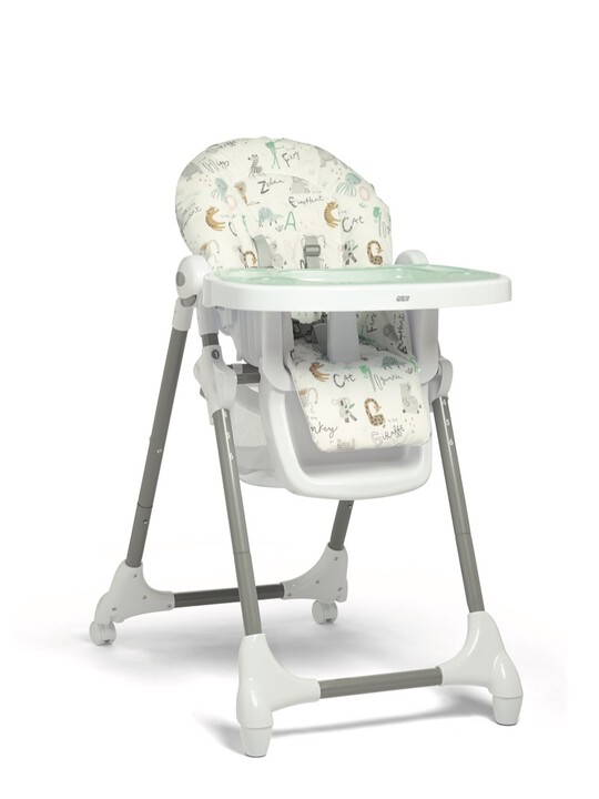 Baby Snug Red with Snax Highchair Animal Alphabet image number 2